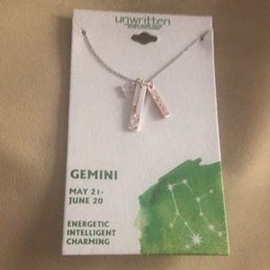 NWT!  Gemini Necklace